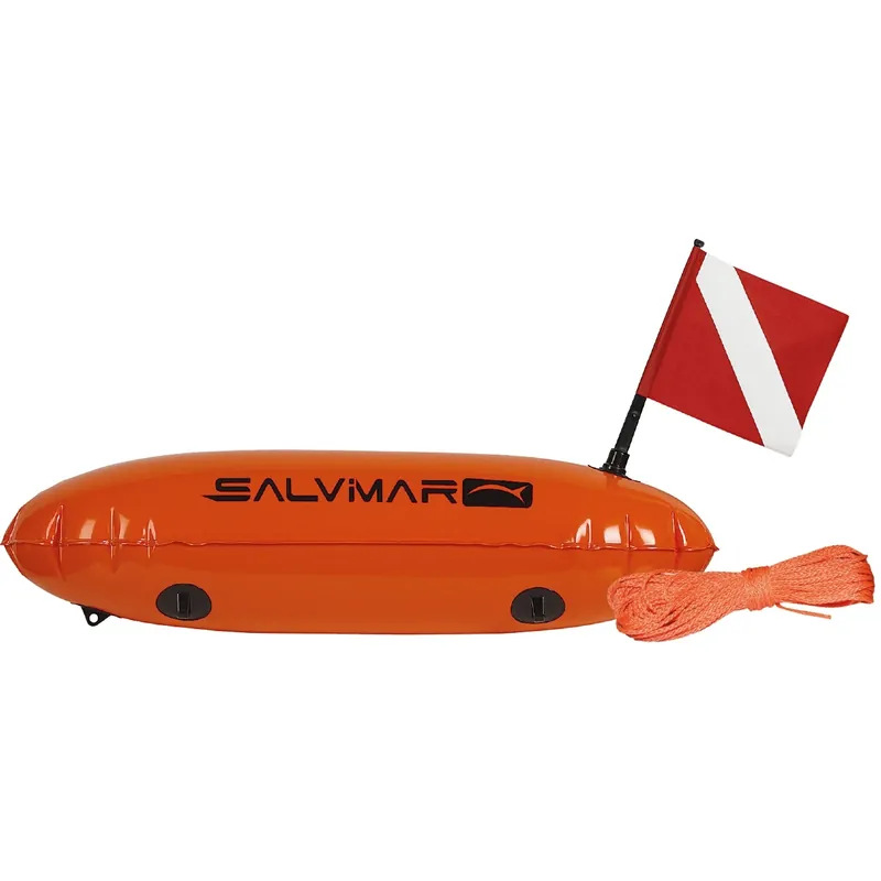 Bouée gonflable de chasse sous marine Salvimar Siluro PVC Marque
