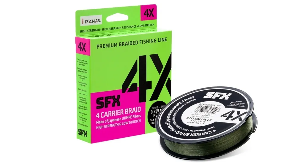 Achat Immédiat Tresse Sufix SFX 4X Multicolore 300 m – 20,5 mm