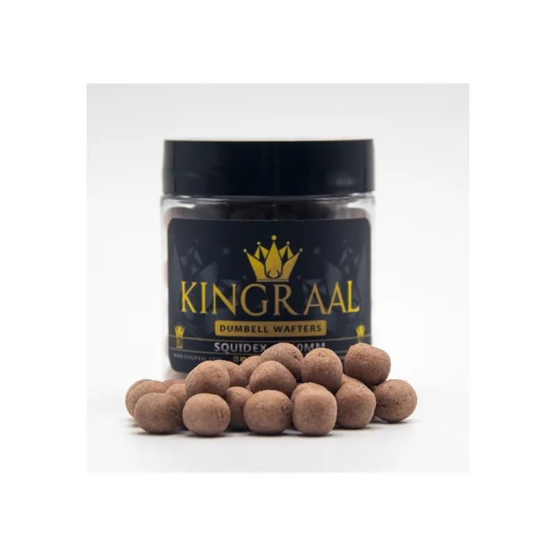 Kingraal Mini wafter dumbel squidex 8-9-10mm 50gr Petit Prix