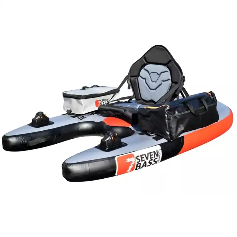 Certifié Float tube Seven bass Jungle Nano