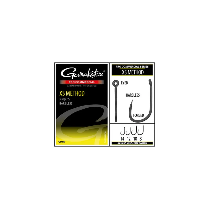 Quantité Limitée Hamecon xs method eyed barbless