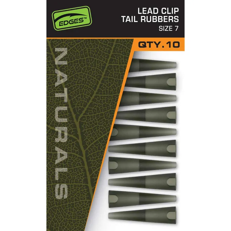 Fox naturals lead clips tail rubbers Authentique