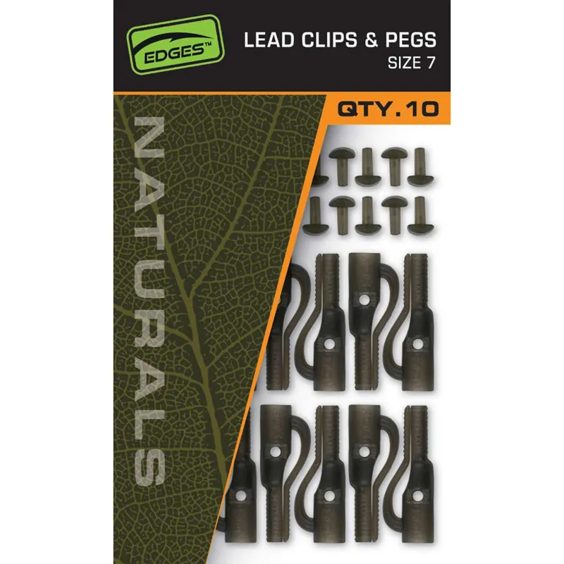 Petit Prix Fox naturals size 7 lead clips pegs