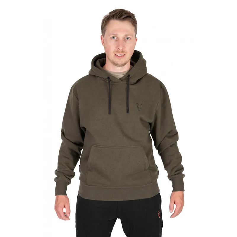 Pas Cher Fox collection hoody – green black