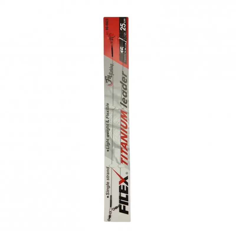 Filex Titanium Leader 2 Pcs 25cm Filfishing Réduction