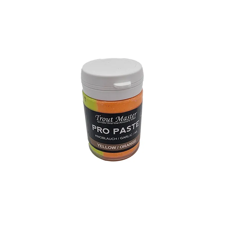Pâte à truite Pro Paste Garlic Yellow / Orange Spro Top Vente