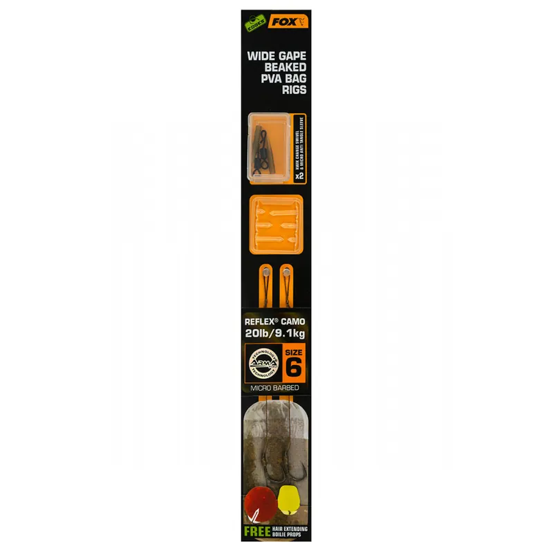 Wide Gape Beaked Pva Rig Produit De Marque