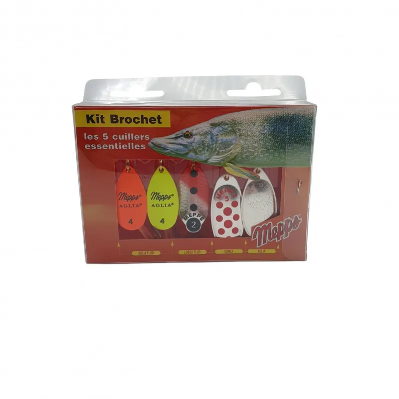 Kit Brochet Mepps Haute Qualité