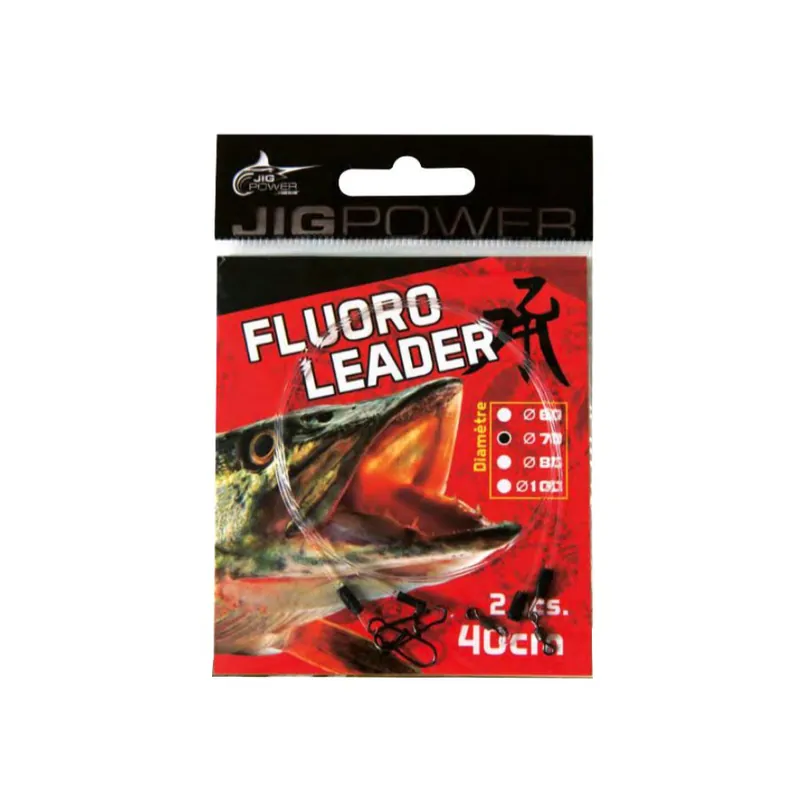 Bdl Fluoro Carbon 40Cm X2 Powerline Meilleur Prix