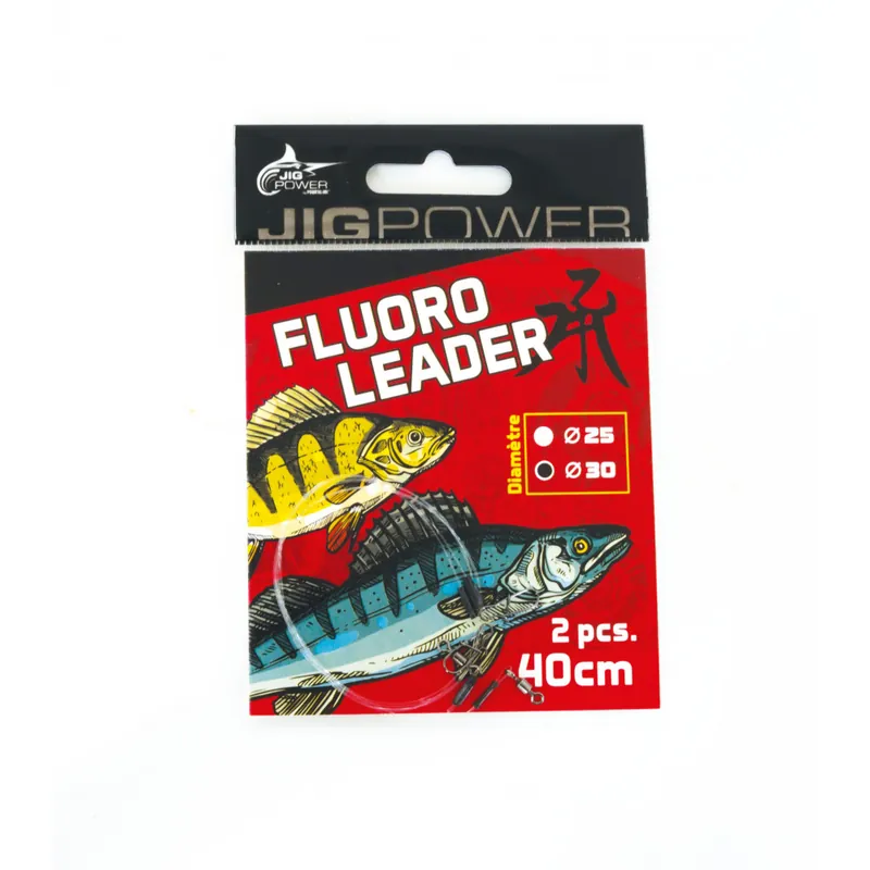 Bdl Fluoro Carbon 40Cm X2 Powerline Bon Marché