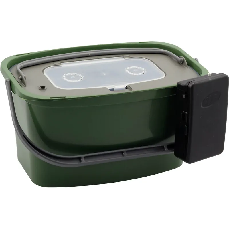 Acheter Direct Seau À Vifs 7L Green + Aérateur Plastilys