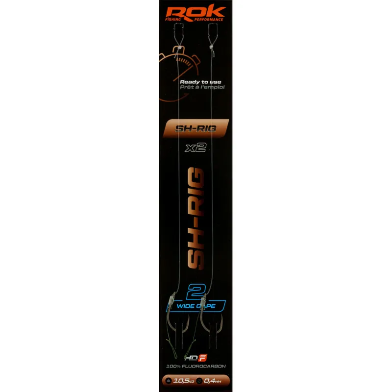 Authentique Lot De 2X Montages Sh-Rig Wide Gape Rok