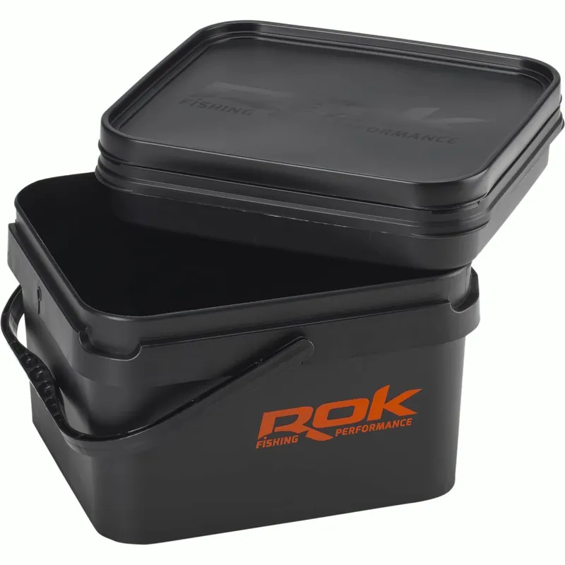 Kit Seau 10L Noir + Cuvette Intégrée Rok Haute Qualité