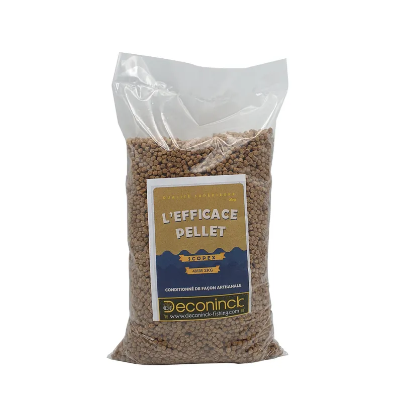 Jusqu'à Épuisement Des Stocks Pellets efficace 4mm 2kg Scopex
