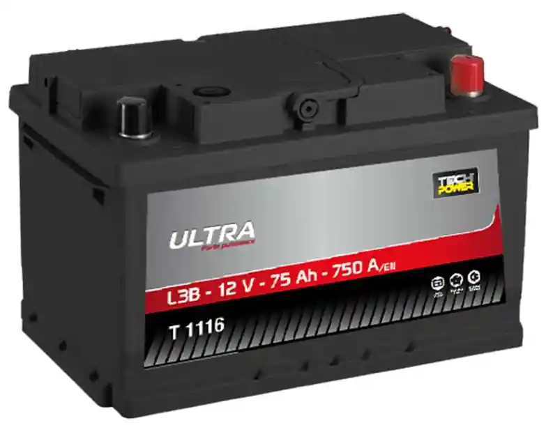 Batterie 12V 75Ah Tech Power Ultra Jusqu'à Épuisement Des Stocks