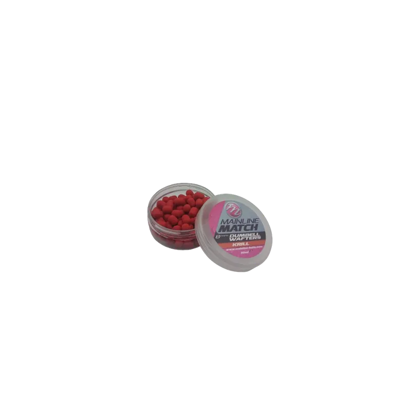 Prix Réduit Match Dumbell Wafters 10Mm Red Krill Mainline