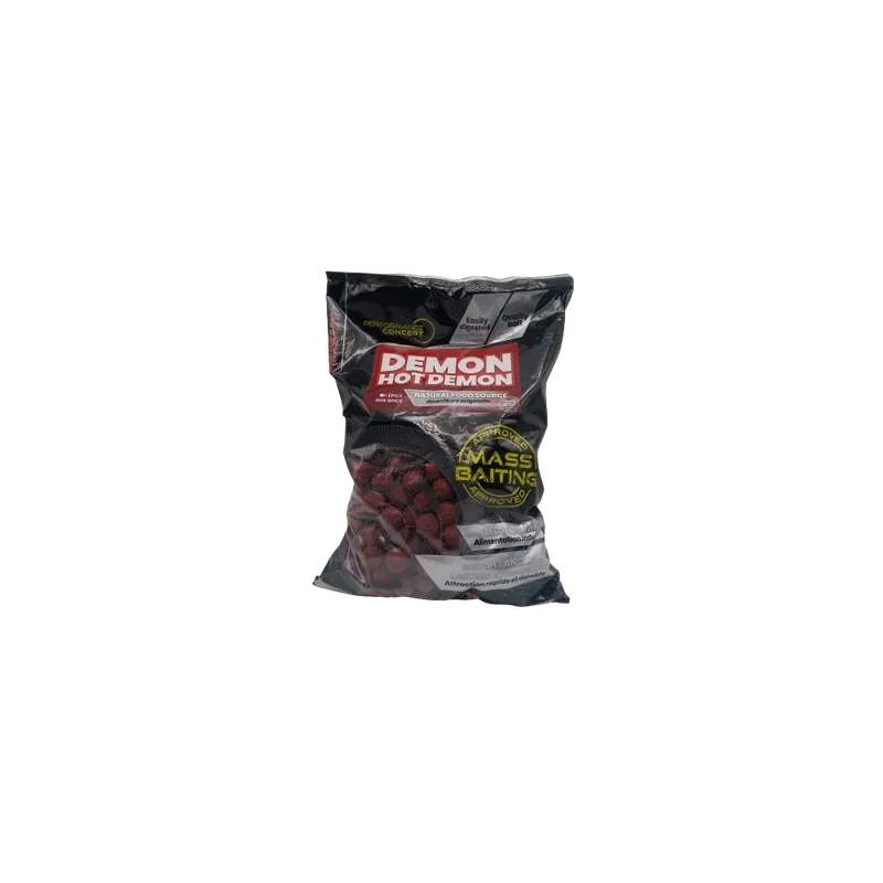 Bouillettes Demon Hot Demon 3Kg Mass Baitting starbaits Retour Gratuit