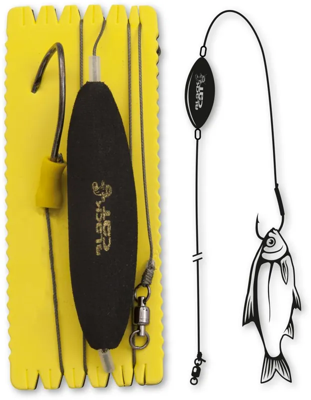 Bas de ligne silure Black Cat – U-float avec hameçon simple Prix Cassé