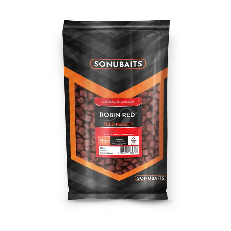 Pas Cher Robin Red Feed Drilled 8mm 900gr Sonubait