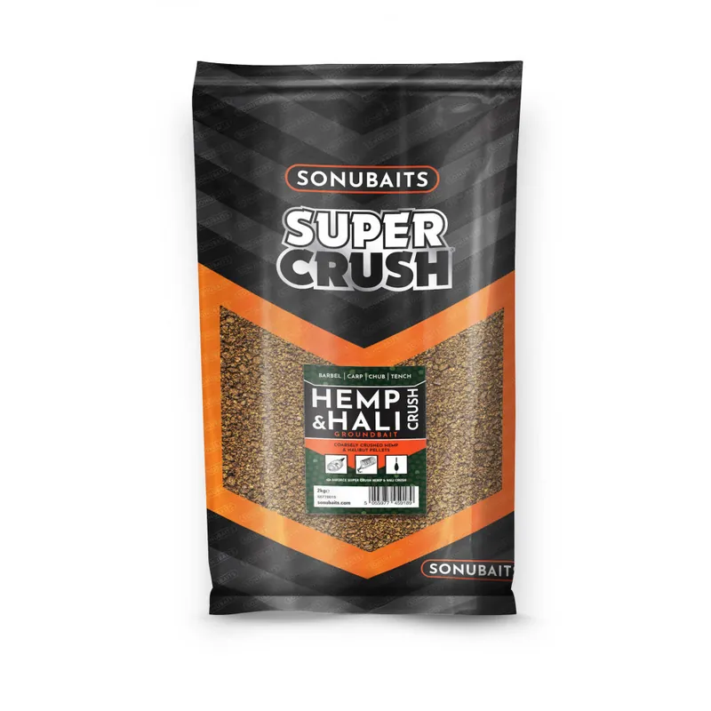 Sonubaits Supercrush Hemp Halibut 2Kg Dernier Modèle