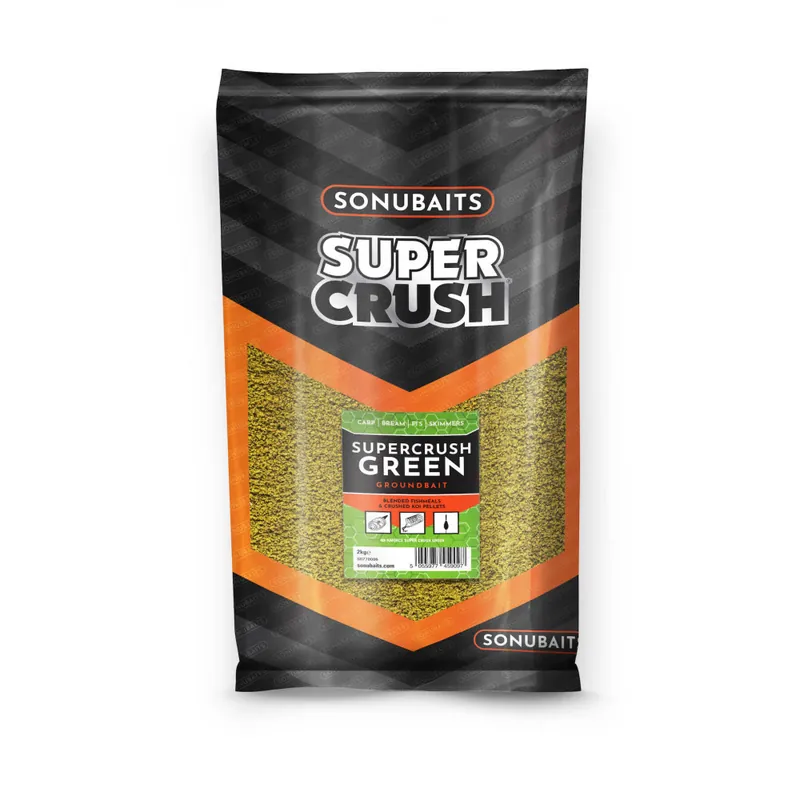 Dernière Chance Sonubaits Supercrush Green Groundbait 2kg