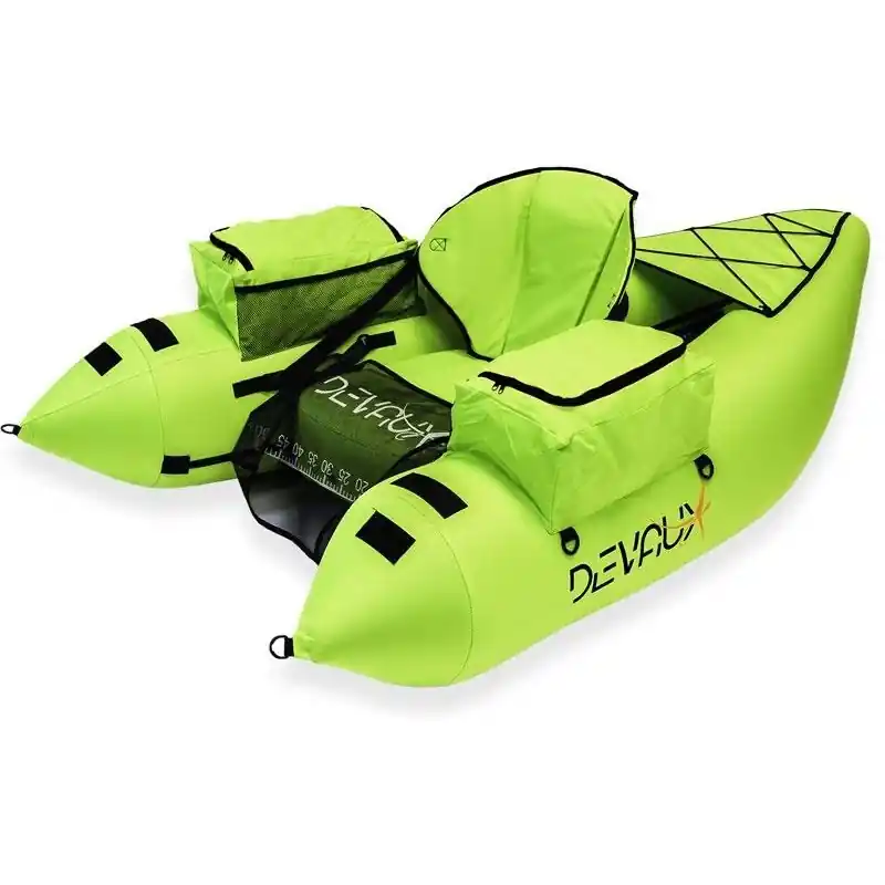Float tube Devaux Kayak Tube Cap-V 1000 - Chartreuse Expédition Rapide