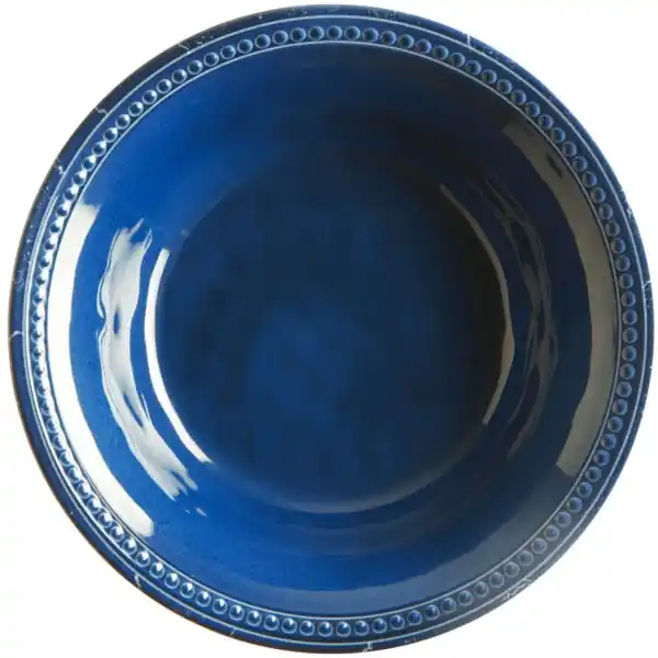 Paiement Sécurisé Assiette creuse Marine Business - Collection Harmony Blue - 6 pièces