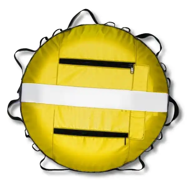 Top Vente Enveloppe pour bouée d‘apnée Ø 70 cm - Jaune