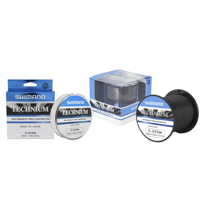 Nouvelle Collection Nylon shimano Technium - 200m 0.225mm 5.0kg Gris