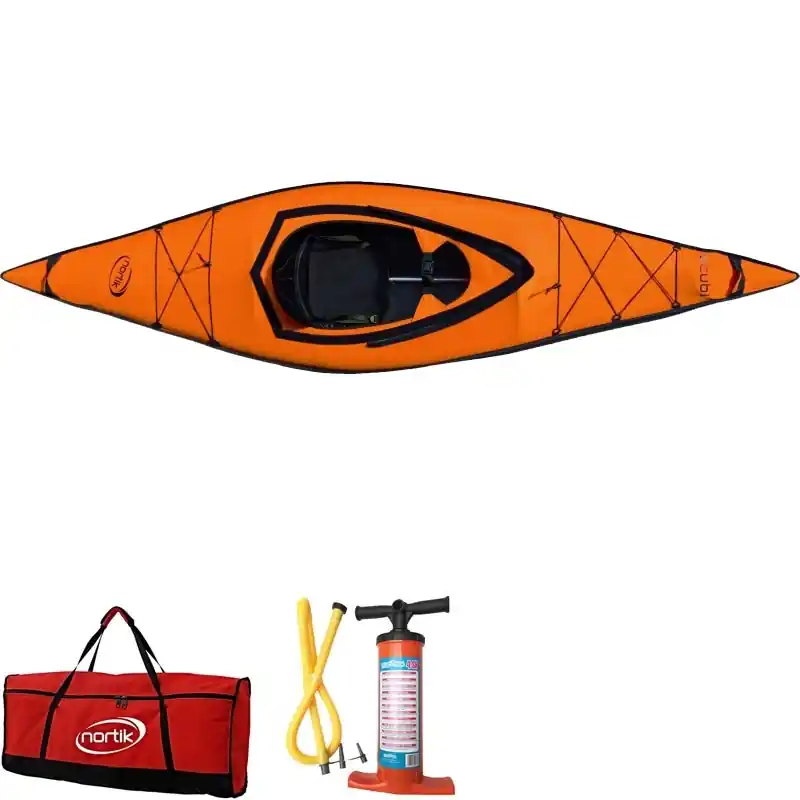 Petit Prix Kayak gonflable Nortik scubi 1 Orange