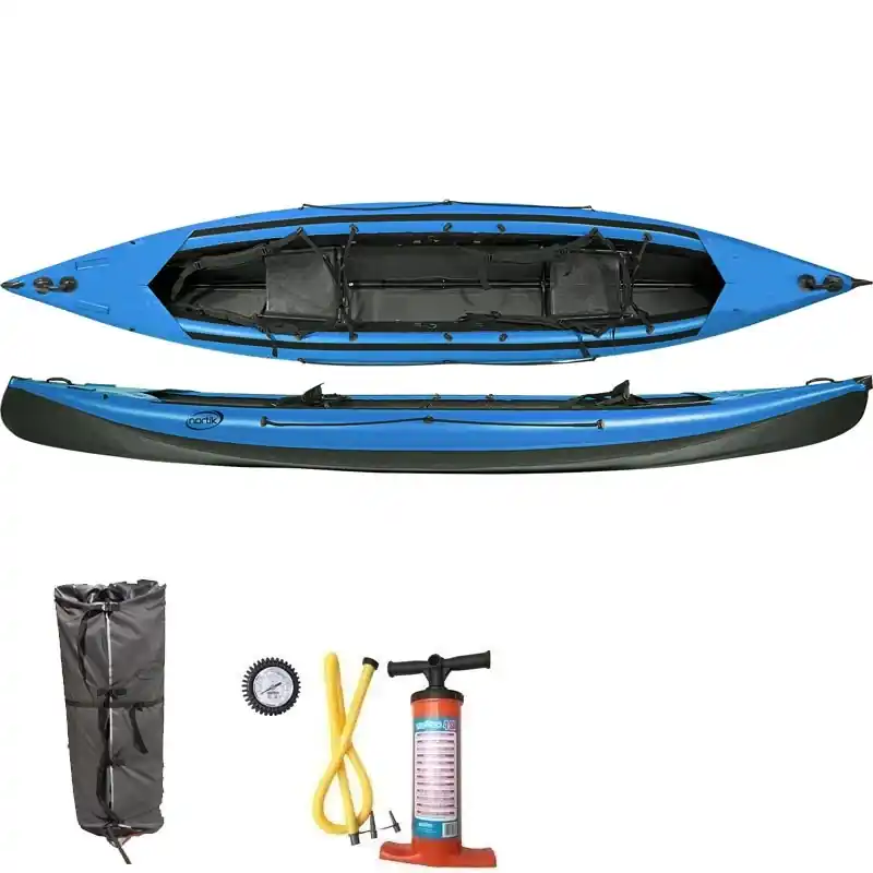 Achat Immédiat Kayak gonflable Nortik Scubi 2 XL Bleu