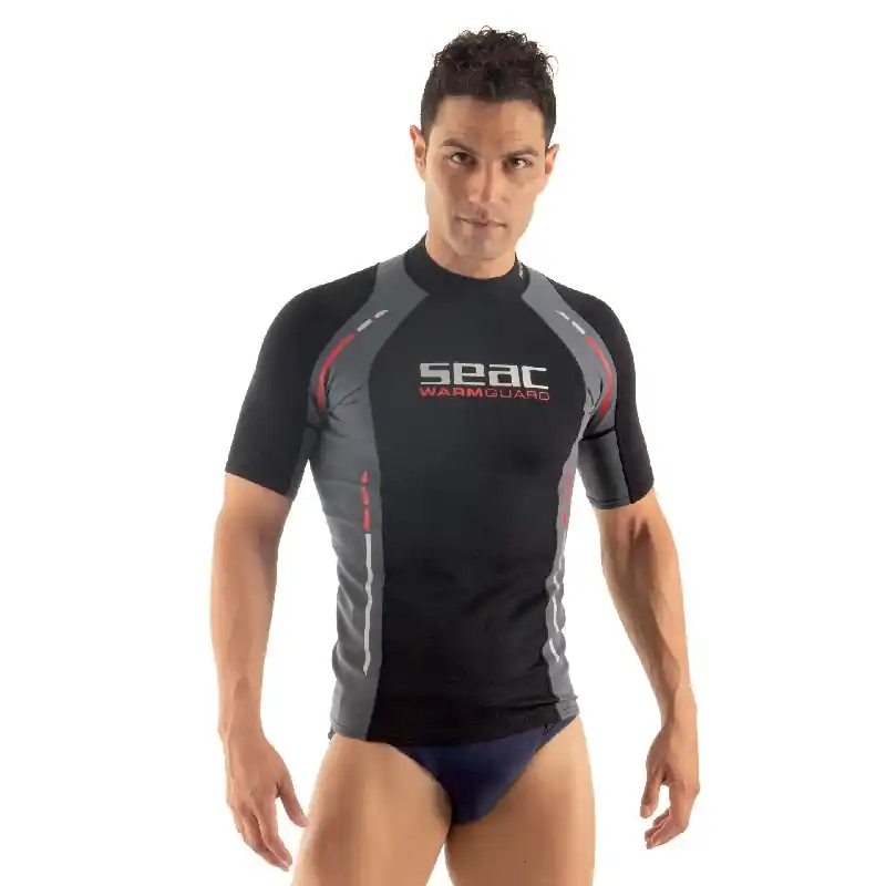 Populaire Rash Guard Seac-Sub Warm Short - Homme