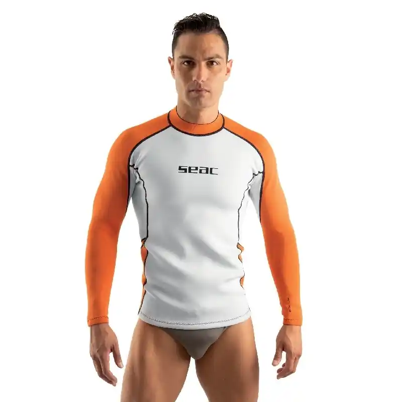 Rash Guard Seac sub Fit Long - Homme Jusqu'à Épuisement Des Stocks