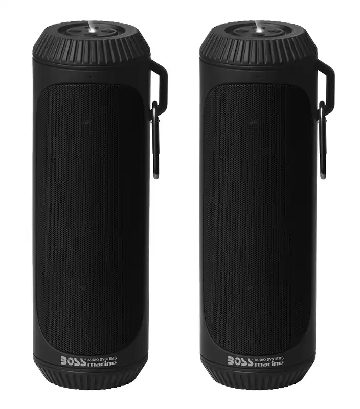 Paire Haut-parleur Boss Marine portable Boltblk Nouvelle Collection