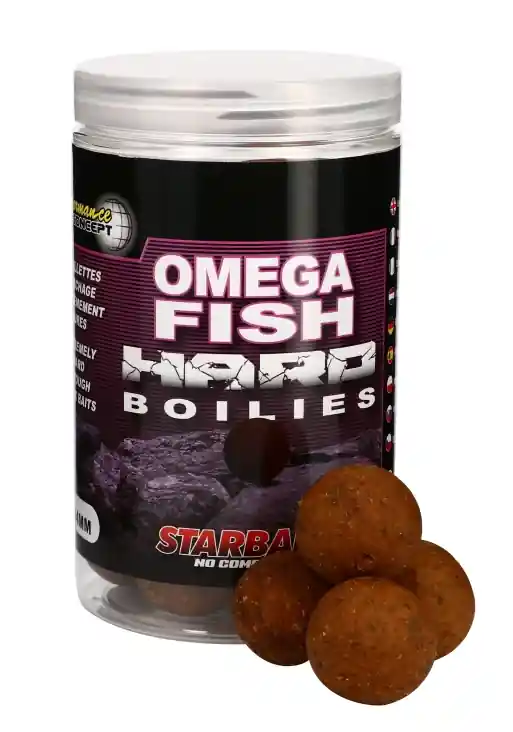 Authentique Bouillette Starbaits Performance Concept Omega Fish Hard Bait