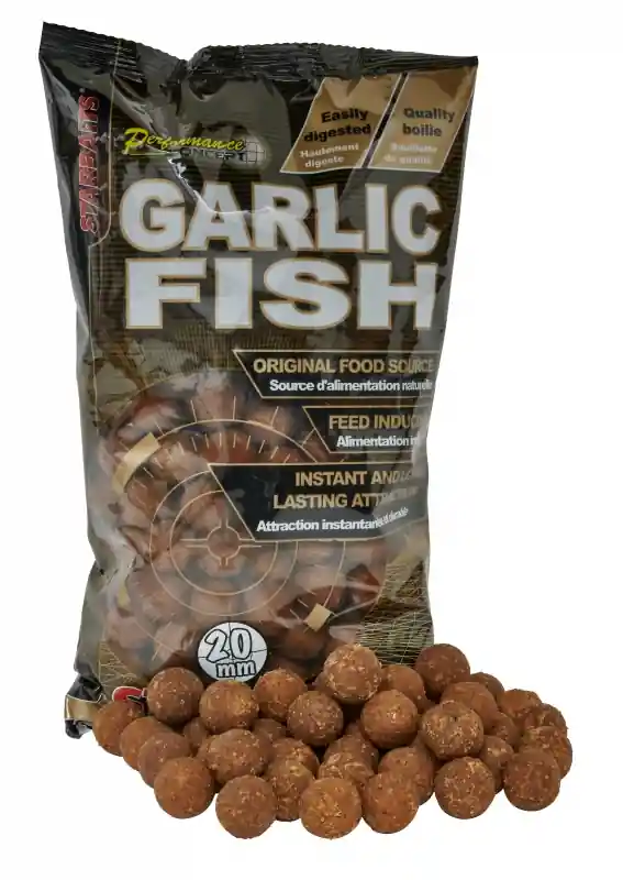 Bouillette Starbaits Performance Concept Garlic Fish Certifié