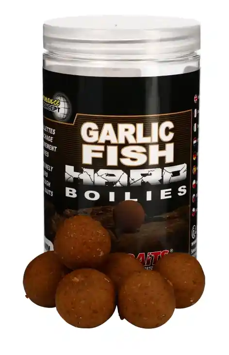 Authentique Bouillette Starbaits Performance Concept Garlic Fish Hard Bait