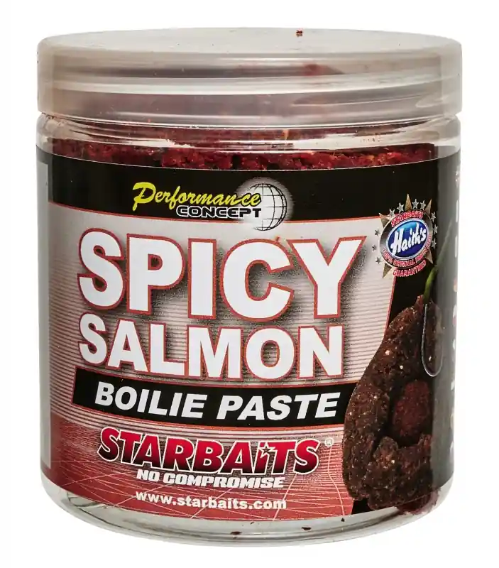 Retour Gratuit Pate d‘enrobage Starbaits Performance Concept Spicy Salmon Paste Bait - 250gr