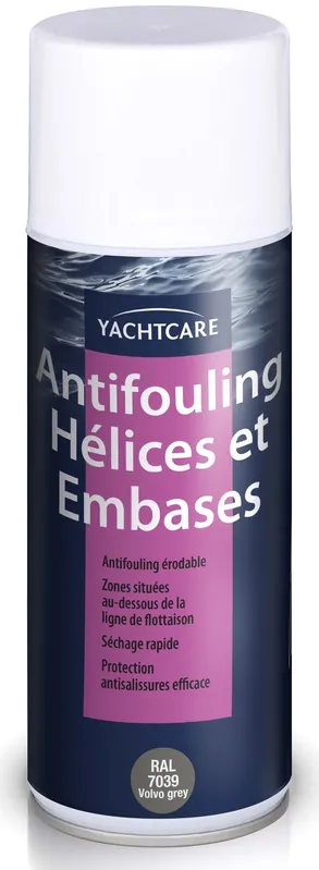 Antifouling Yachtcare hélice & embase 0.4L Gris Prix Choc
